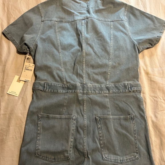 Good American Fit For Success Denim Jumpsuit *NWT* - Picture 7 of 13